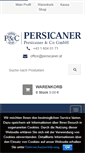 Mobile Screenshot of persicaner.at